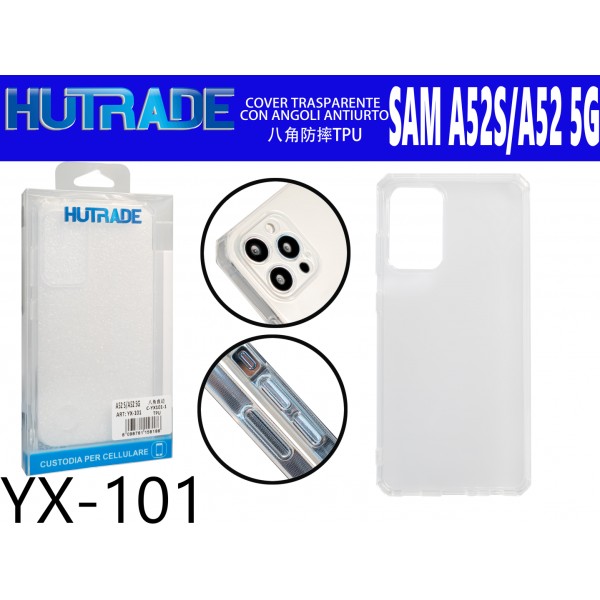 COVER TRASPARENTI CON ANGOLI ANTIURTO A52