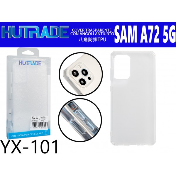 COVER TRASPARENTI CON ANGOLI ANTIURTO A72