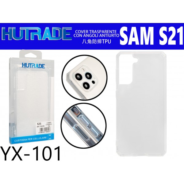 COVER TRASPARENTI CON ANGOLI ANTIURTO S21/S30