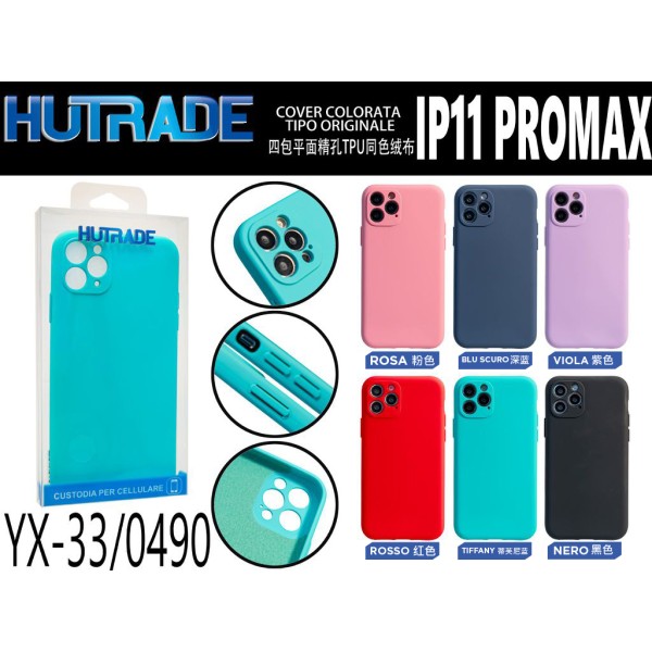 COVER COLORATA TIPO ORIGINALE IP11PROMAX