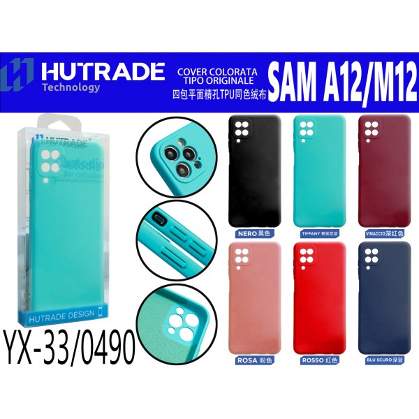 COVER COLORATA TIPO ORIGINALE A12 5G/M12 5G