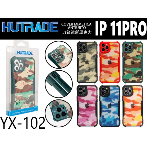 COVER RINFORZATA  FANTASIA MILITARE IP 11 PRO