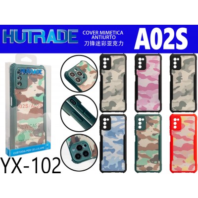 COVER RINFORZATA FANTASIA MILITARE A02S COVER RINFORZATA FANTASIA MILITARE A02S