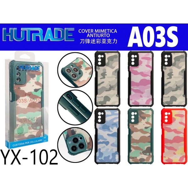 COVER RINFORZATA  FANTASIA MILITARE  A03S