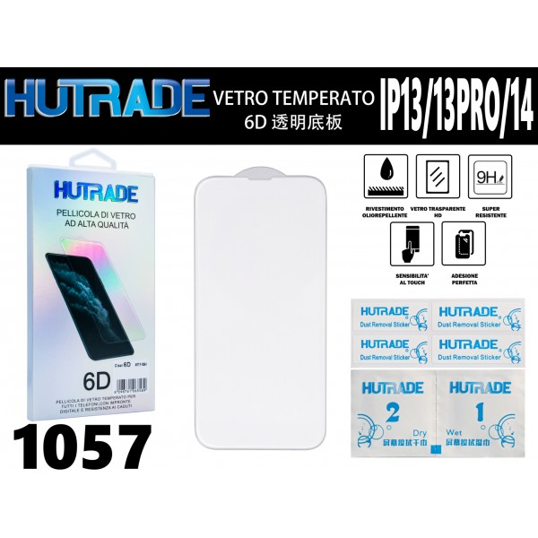 PELLICOLA DI VETRO 6D IP13/13 PRO/IP14 HUTRADE