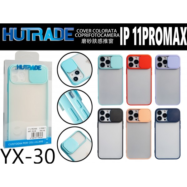 COVER OPACA CON FINESTRA IP 11 PRO MAX