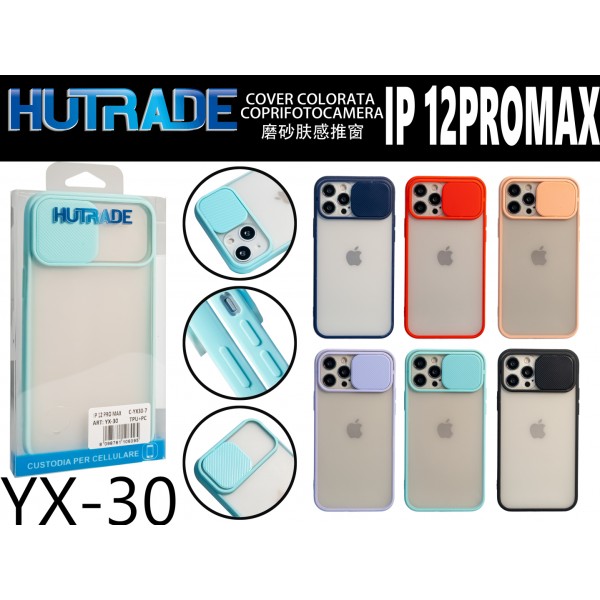 COVER OPACA CON FINESTRA IP 12 PRO MAX