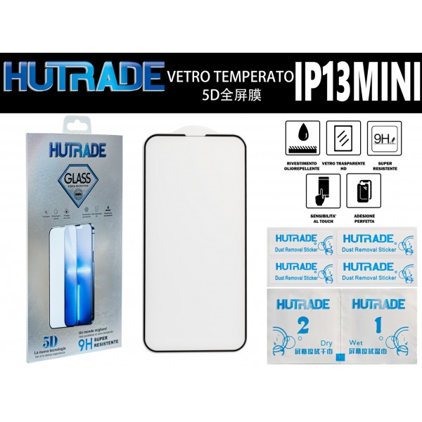 PELLICOLA DI VETRO 5D IP13 MINI HUTRADE
