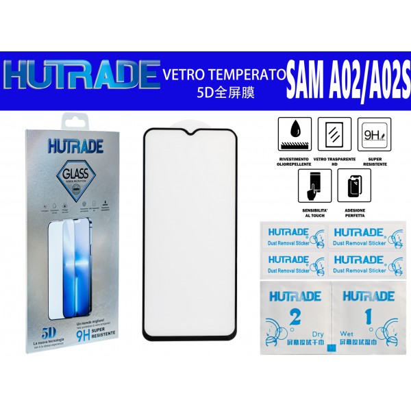 PELLICOLA DI VETRO 5D A02/A02S HUTRADE