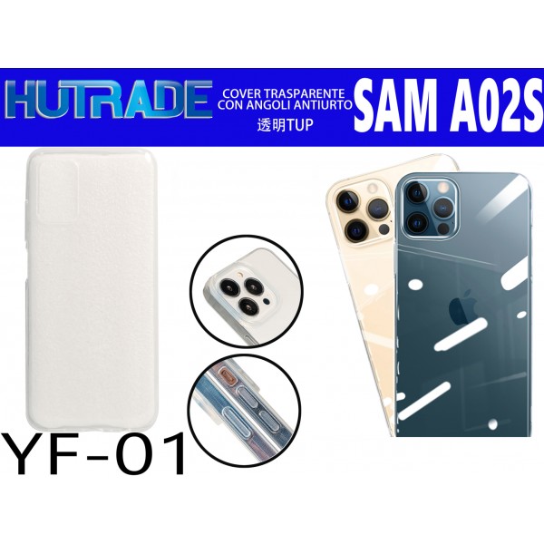 COVER TRASPARENTE  A02S