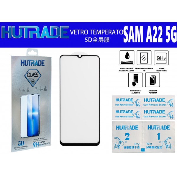 PELLICOLA DI VETRO 5D A22 5G HUTRADE