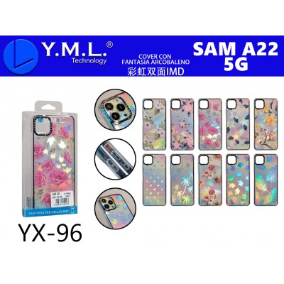 YX-96 COVER FANTASIA ARCOBALENO IMD A22 5G