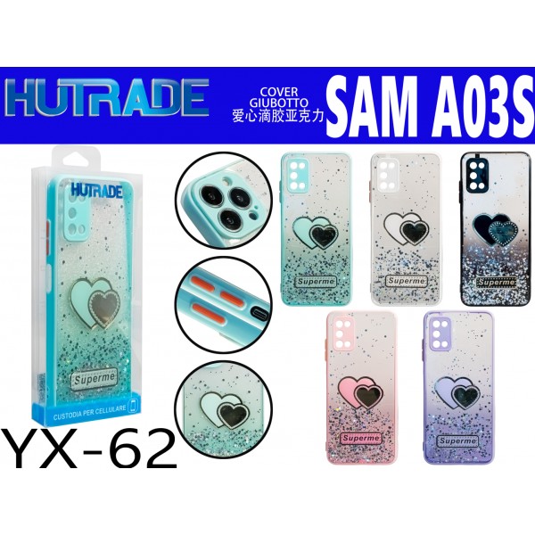 YX-62 COVER BRILLANTINATA A CUORE A03S