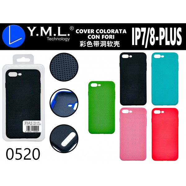 0520 COVER COLORATA A RETE IP7PLUS/8PLUS