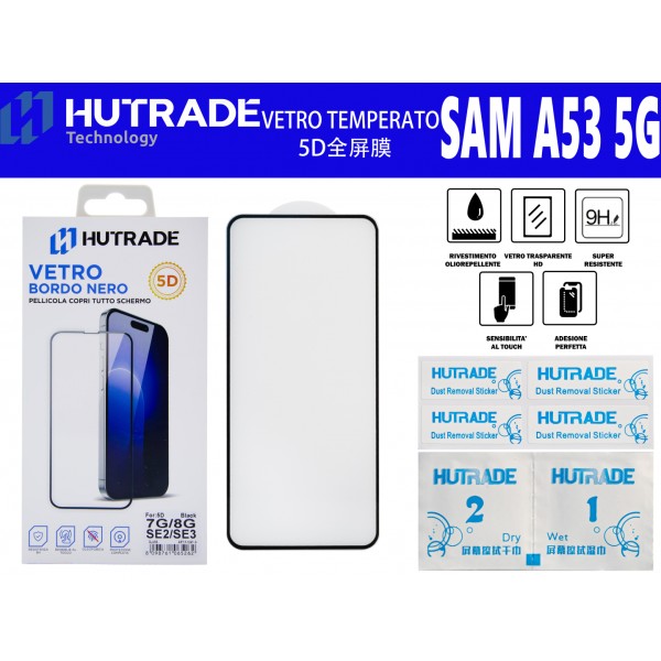 PELLICOLA DI VETRO 5D A53 5G HUTRADE