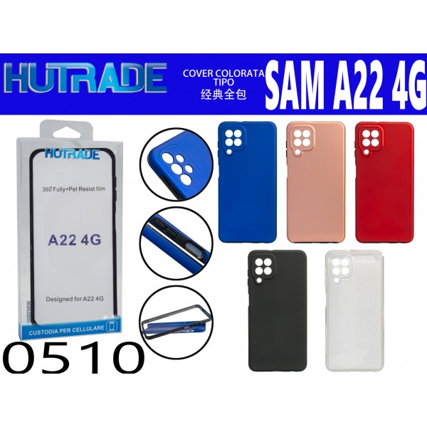 N0510 COVER CELLULARE 360 A22 4G