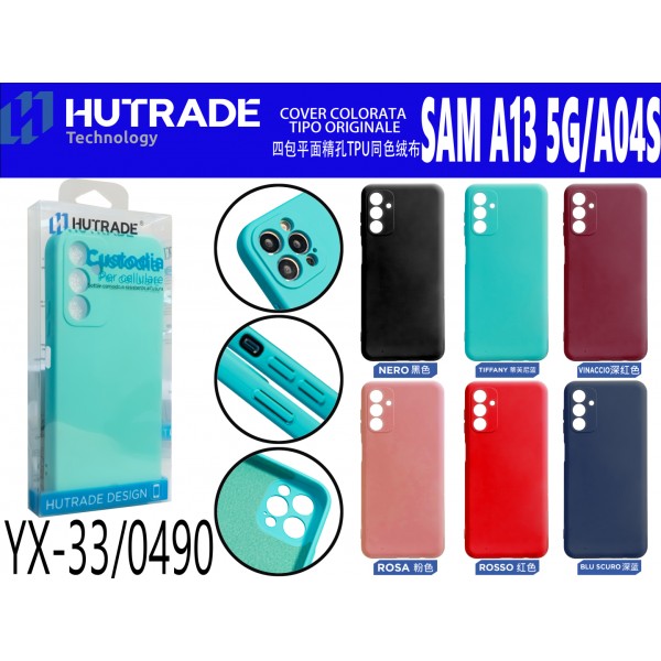 COVER COLORATA A13 5G/A04S HUTRADE