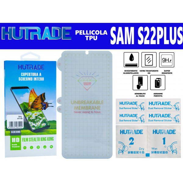 PELLICOLA DI SILICONE S22 PLUS HUTRADE