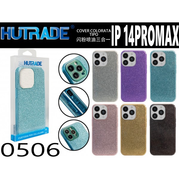 COVER CON BRILLANTINI IP14 PRO MAX