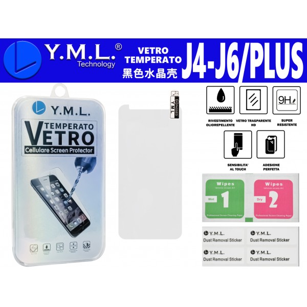 PELLICOLA DI VETRO J4 PLUS/J6 PLUS