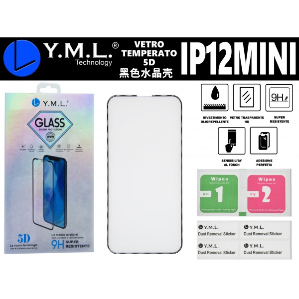 PRLLICOLA DI VETRO 5D IP12 MINI