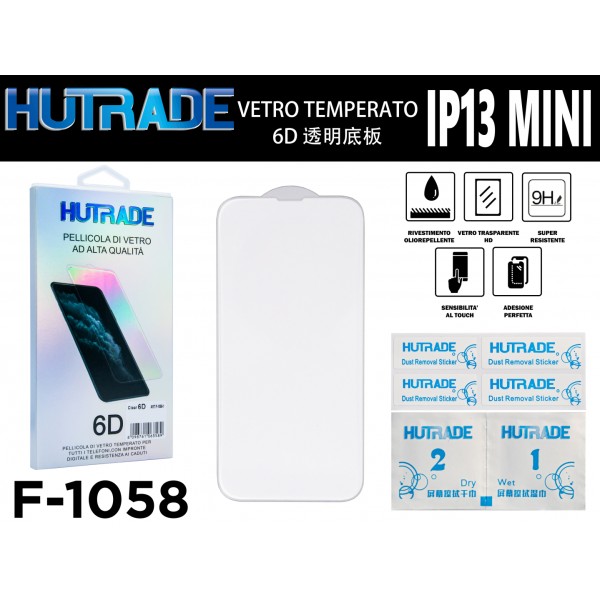 PELLICOLA DI VETRO 6D IP13 MINI HUTRADE