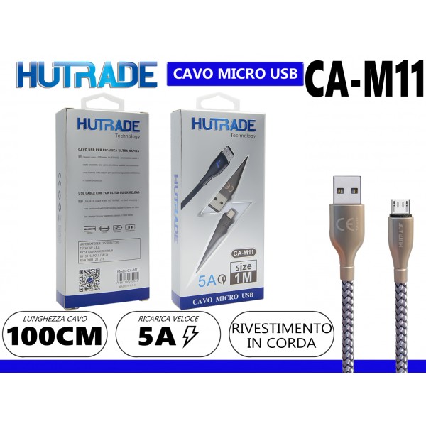 CA-M01 CAVO  MICRO 1 METRO 5A HUTRADE