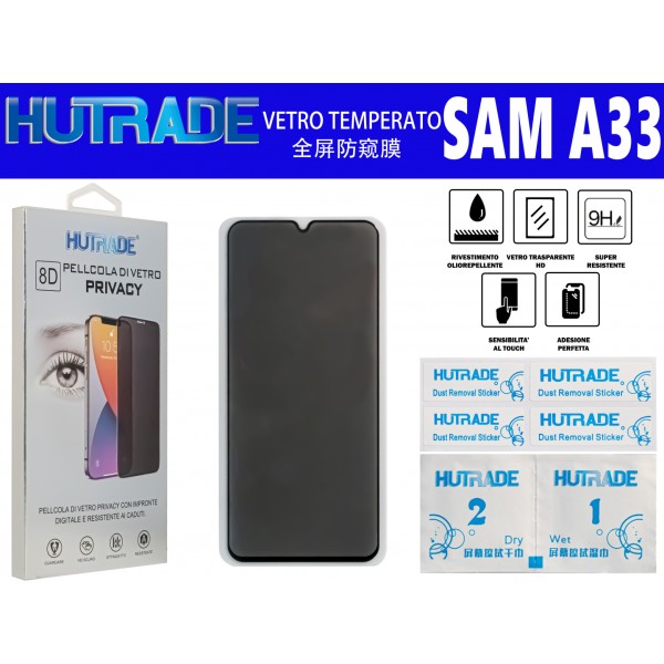 PELLICOLA DI VETRO PRIVACY A33 5G HUTRADE