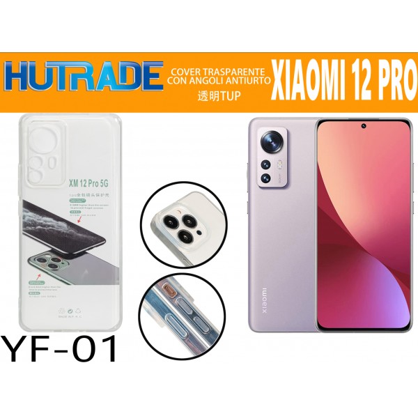 COVER TRASPARENTE MI 12 PRO HUTRADE