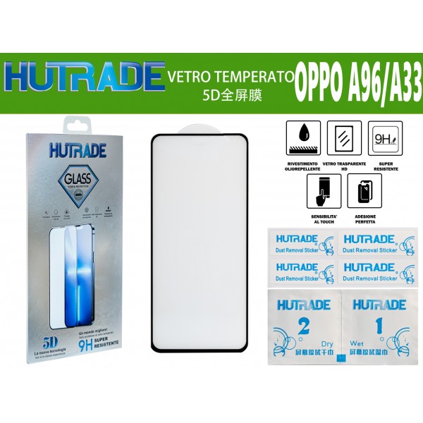 PELLICOLA DI VETRO 5D OPPO A96/A33 HUTRADE