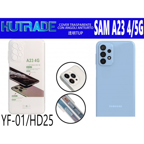 COVER TRASPARENTE A23 4G/5G HUTRADE