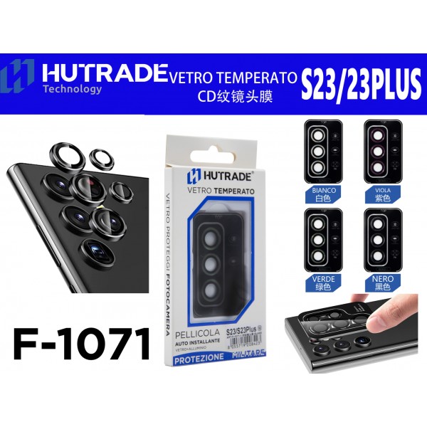 PELLICOLA DI VETRO PER FOTOCAMERA S23/S23PLUS HUTRADE