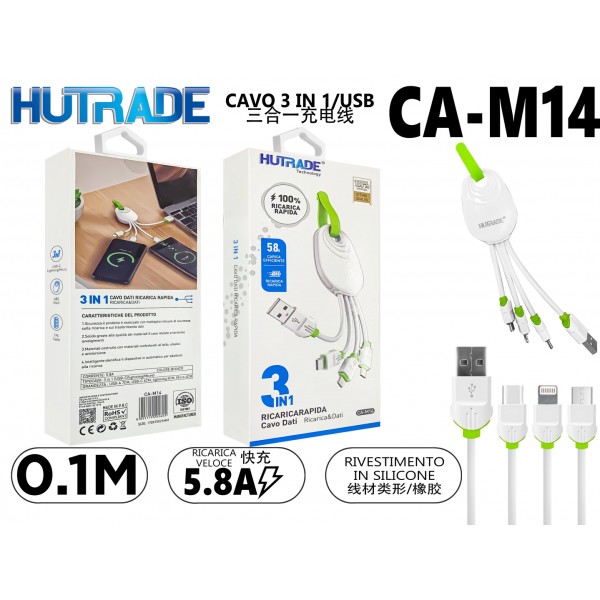 CA-M14 CAVO MICRO 1 METRI HUTRADE