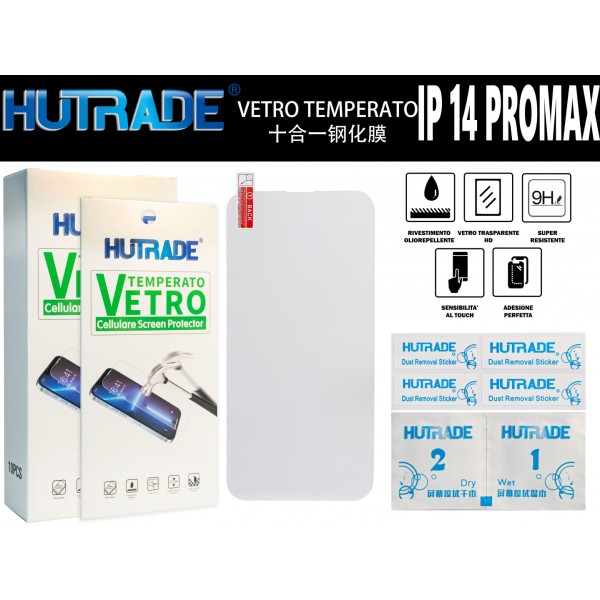 IP14 PRO MAX PELLICOLA DI VETRO HUTRADE