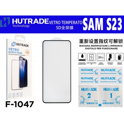 PELLICOLA DI VETRO 5D S23  HUTRADE