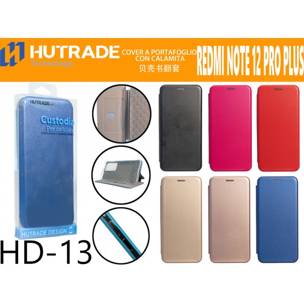 COVER A LIBRO  REDMI NOTE 12 PRO PLUS HUTRADE