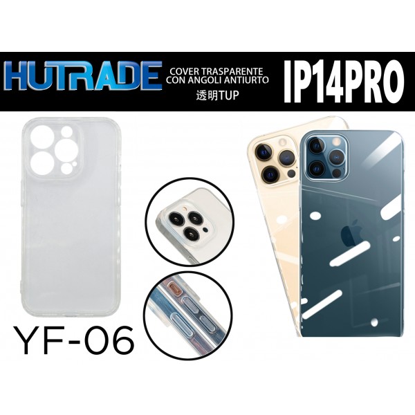 COVER TRASPARENTE IP14 PRO HUTRADE