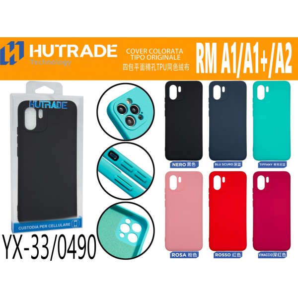 COVER COLORATA TIPO ORIGINALE REDMI A1 4G/A1PLUS/A2 HUTRADE