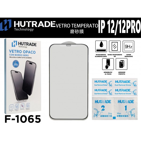 PELLICOLA DI VETRO OPACA IP12/12 PRO HUTRADE