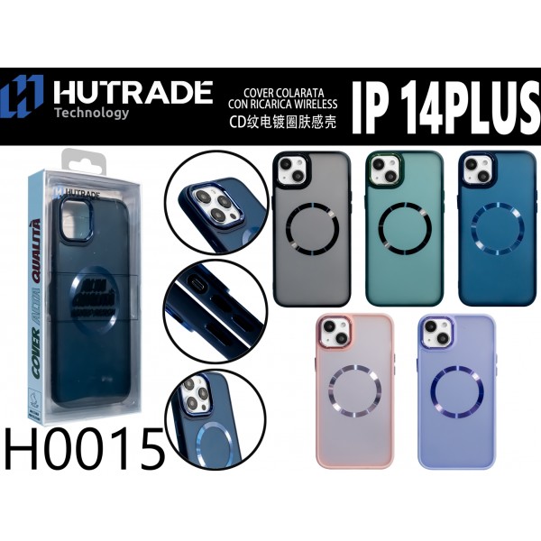 COVER COLORATA OPACA MAGSAFE IP14 PLUS