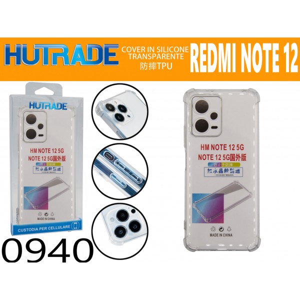 COVER BORDO ANTIURTO REDMI NOTE 12 5G HUTRADE