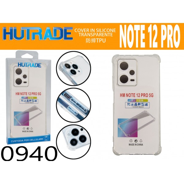 COVER BORDO ANTIURTO REDMI NOTE 12 PRO HUTRADE