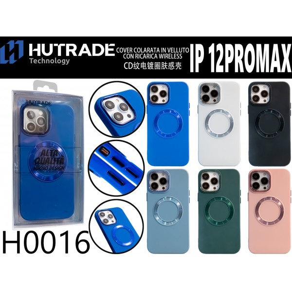 PORTA CELLULARE MAGSAFE IP12 PRO MAX  HUTRADE