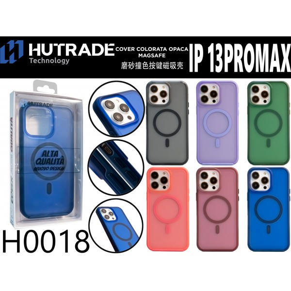 PORTA CELLULARE MAGSAFE  OPACA IP13 PRO MAX  HUTRADE