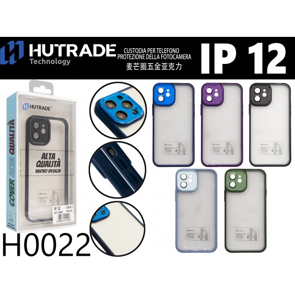 COVER BORDO CROMATO IP12  HUTRADE