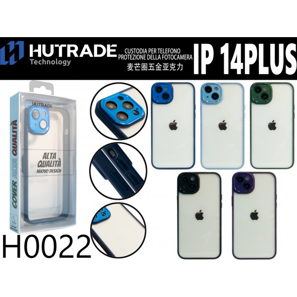 COVER BORDO CROMATO IP14 PLUS HUTRADE