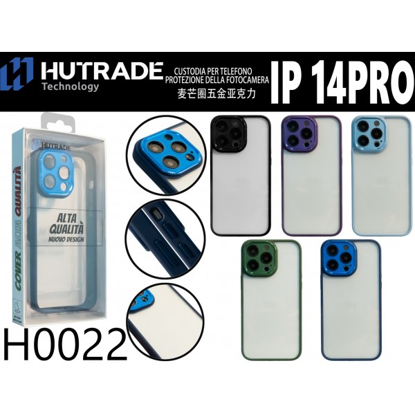 COVER BORDO CROMATO IP14 PRO  HUTRADE