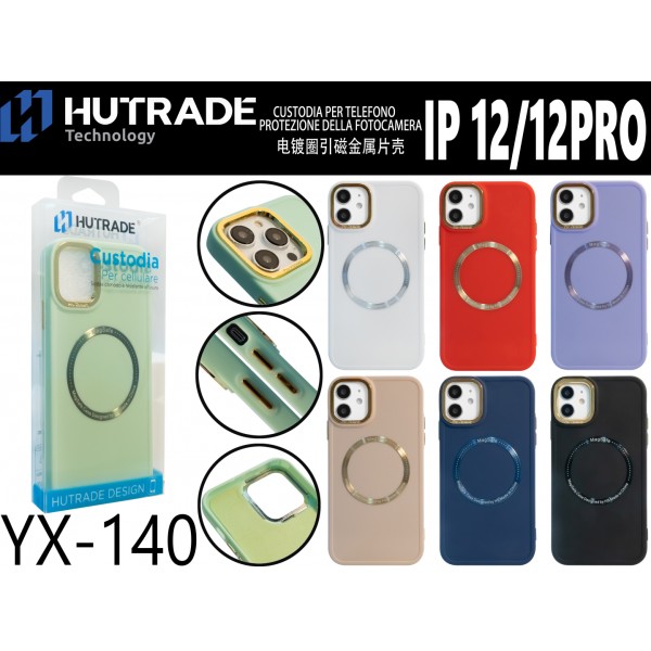 COVER COLORATA MAGSAFE IP12/12 PRO  HUTRADE