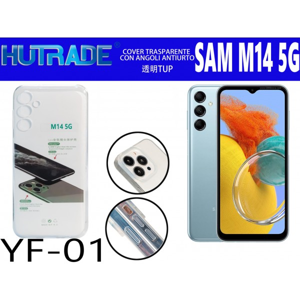 COVER TRASPARENTE  M14 5G HUTRADE