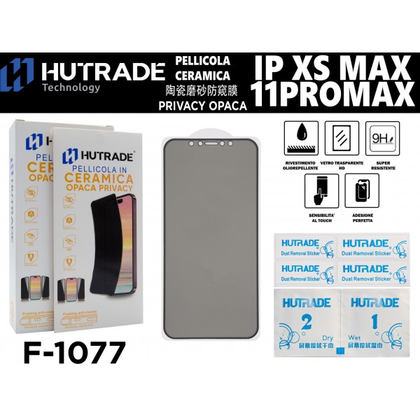 PELLICOLA CERAMICA OPACA PRIVACY  IPXS MAX/11 PRO MAX HUTRADE
